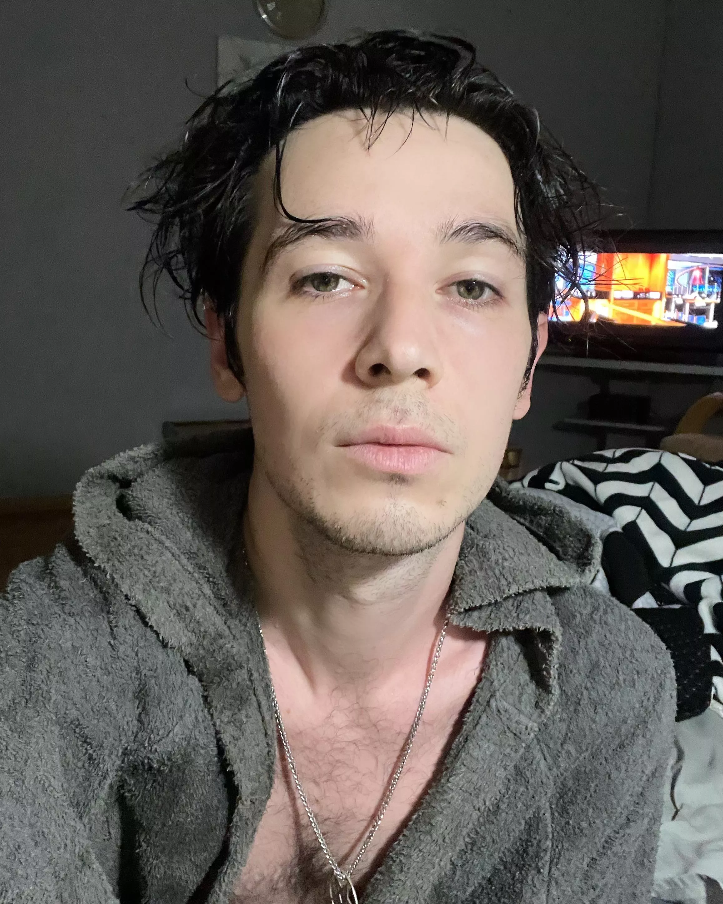 Straight out of the shower 🧖🏻