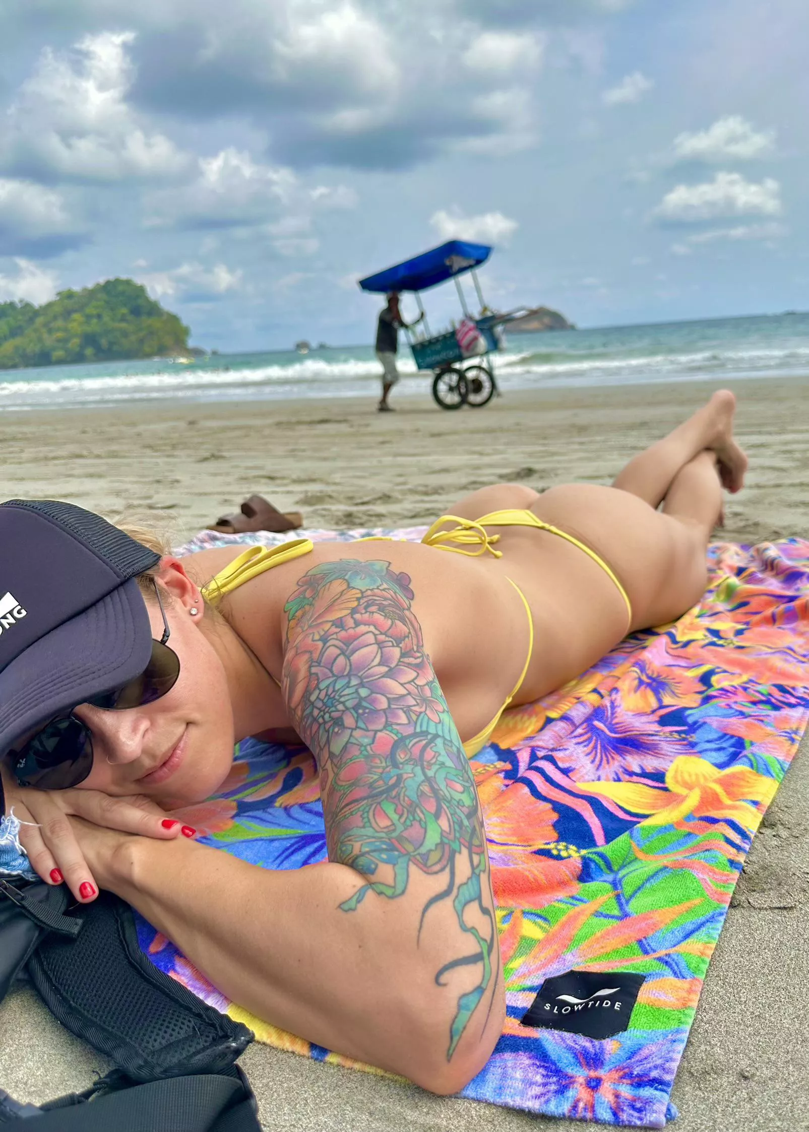 Sweet treats on the beach