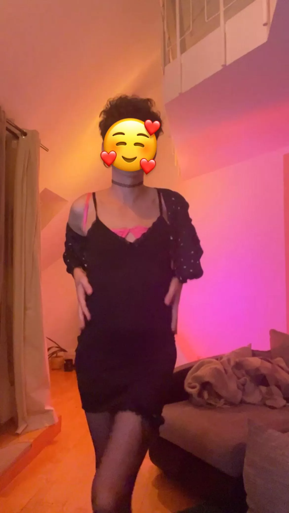 The best thing at the end of the day is getting home and finally dressing the way you want.😍💃