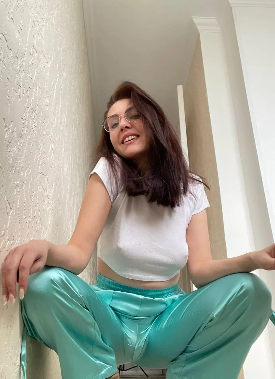 the most convenient thing is there's no bra