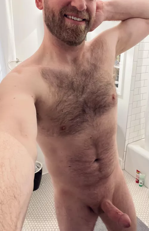 Unabashedly posing [39]