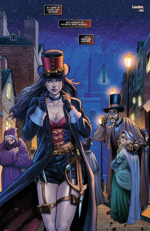 Vampires for the plot [Van Helsing – Vampire Hunter #2]