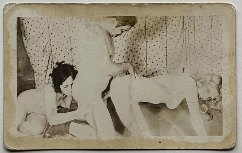 Very Lucky Guy with Both Blonde & Brunette