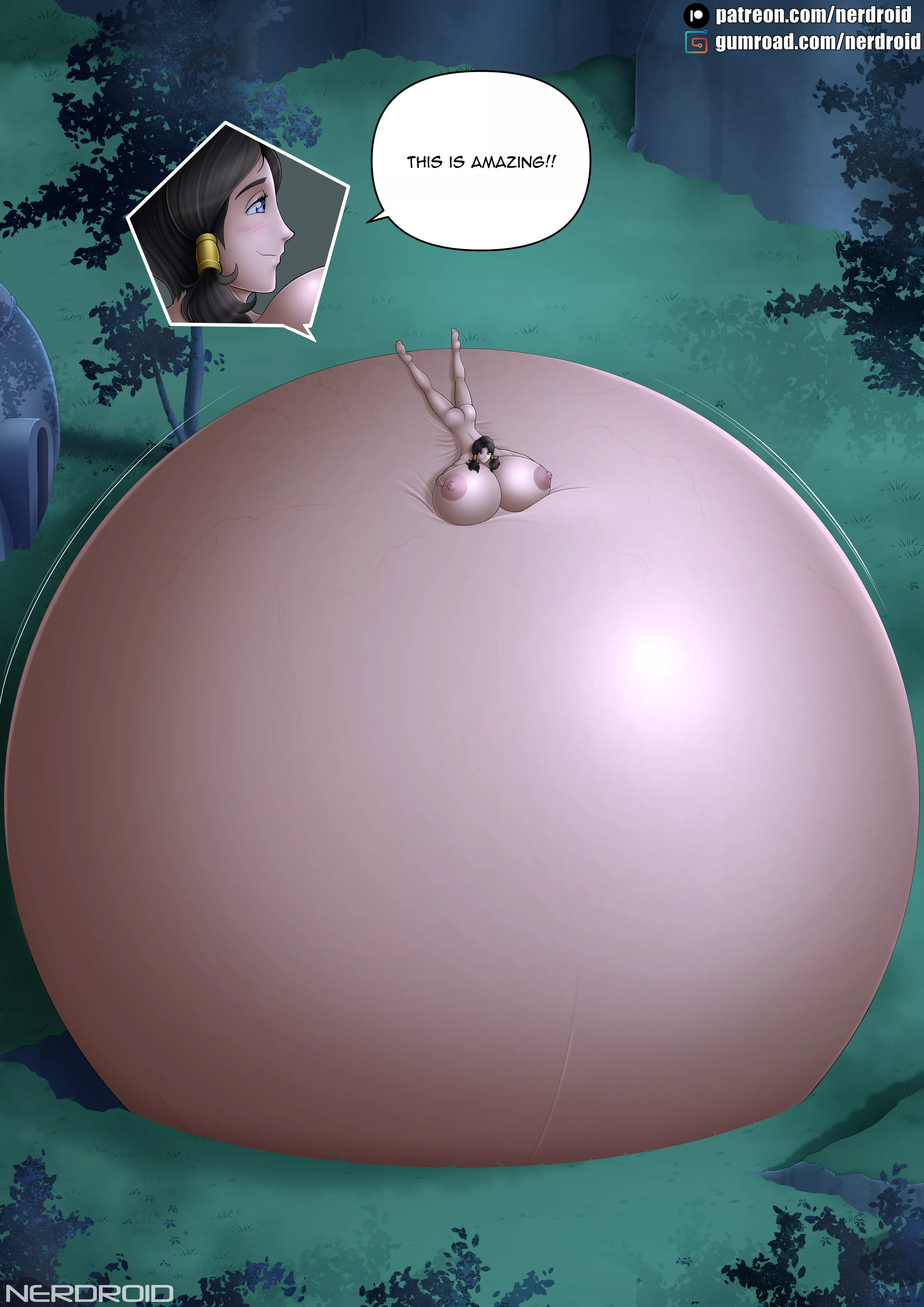 Videl's Surprise, page 7 of 8, NerDroid's Art