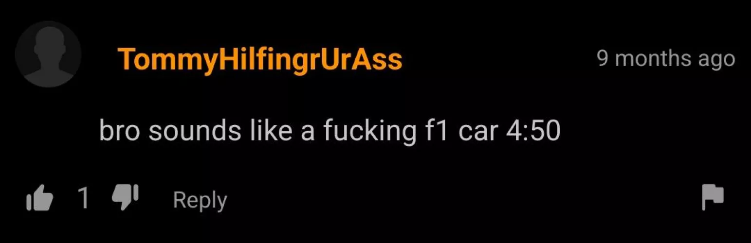 you should have heard him