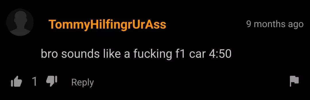 you should have heard him