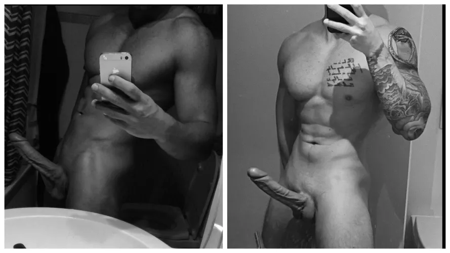 10 years apart and a lot of tattoos