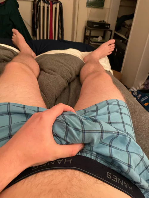 24 uncut straight curious bro looking for huge cock to jerk with. Sc: andy_big24