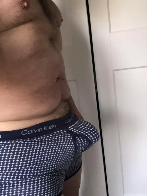 (52) older man in briefs
