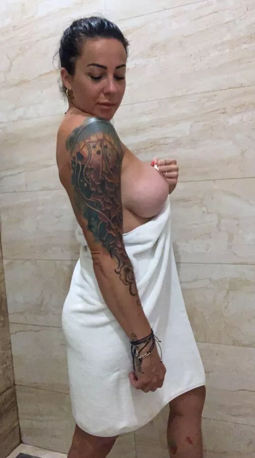 A hot shower with me?