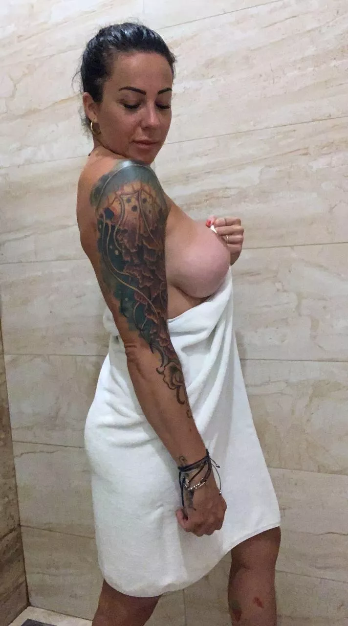 A hot shower with me?