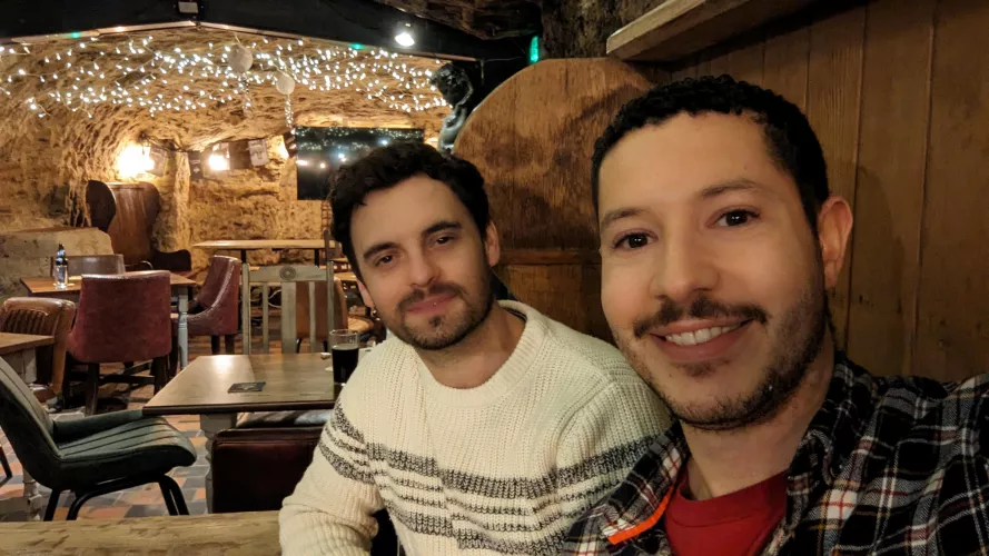 Been together nearly ten years and we still go on dates. 