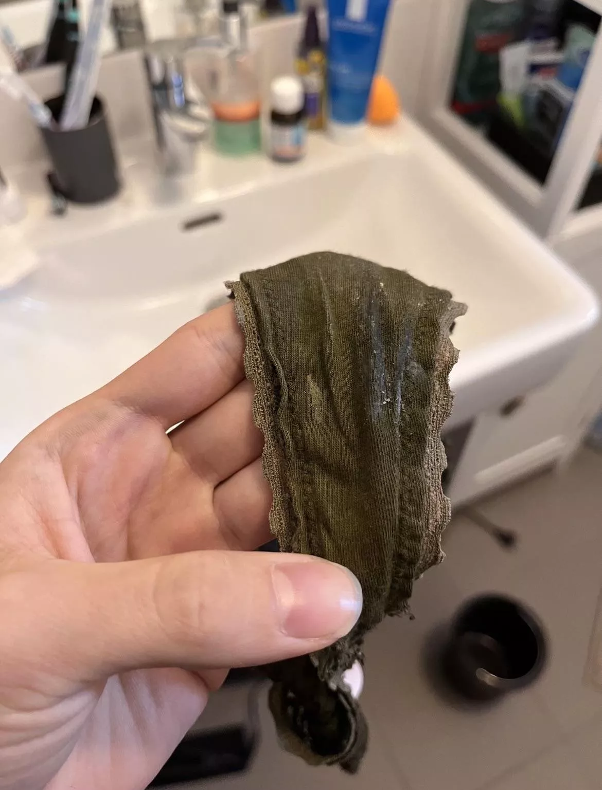 Came again at the gym