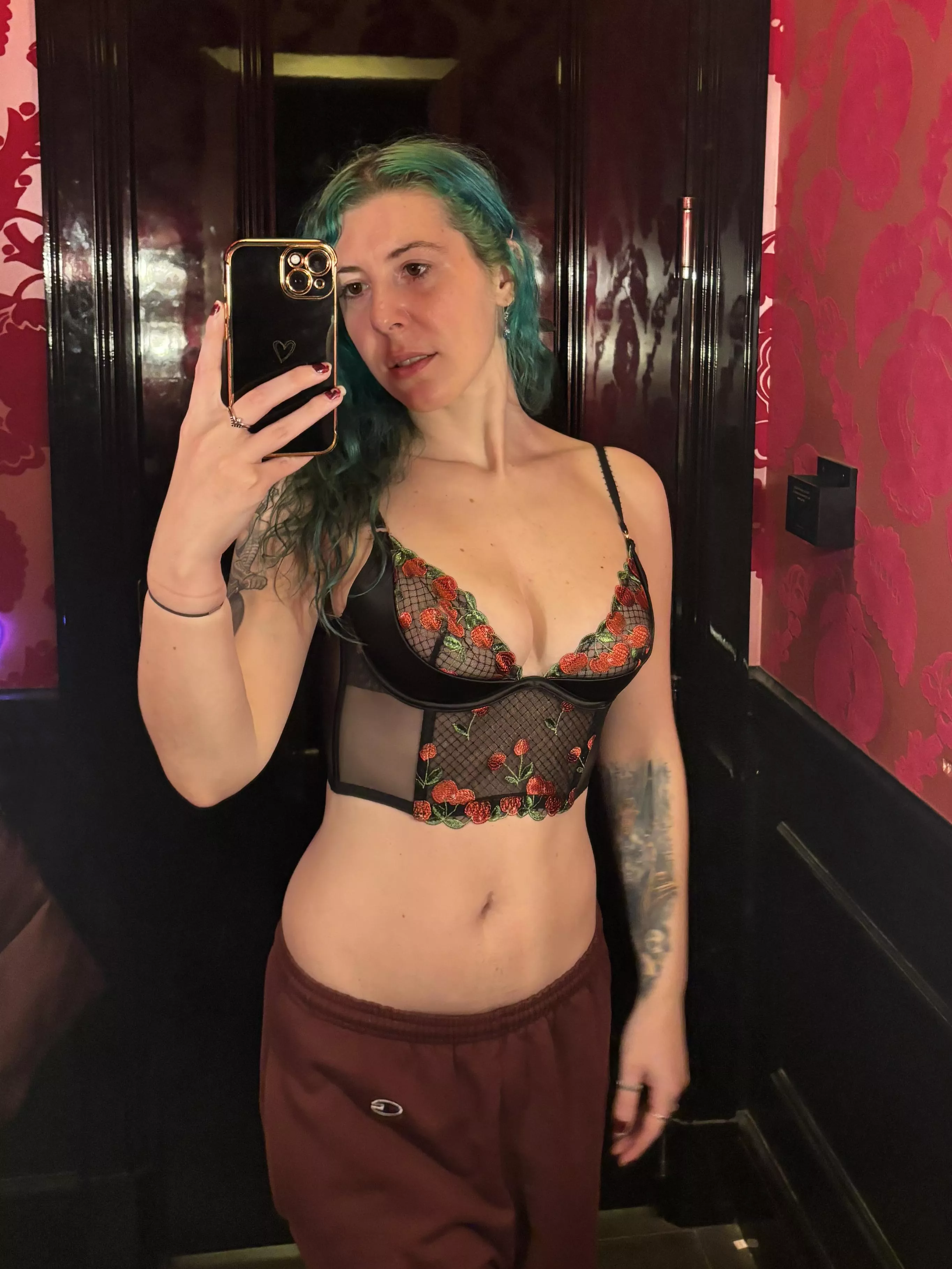 Cherries in the changing room