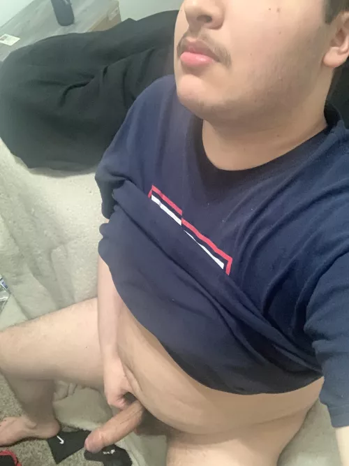 Chubby dude chubby cock 