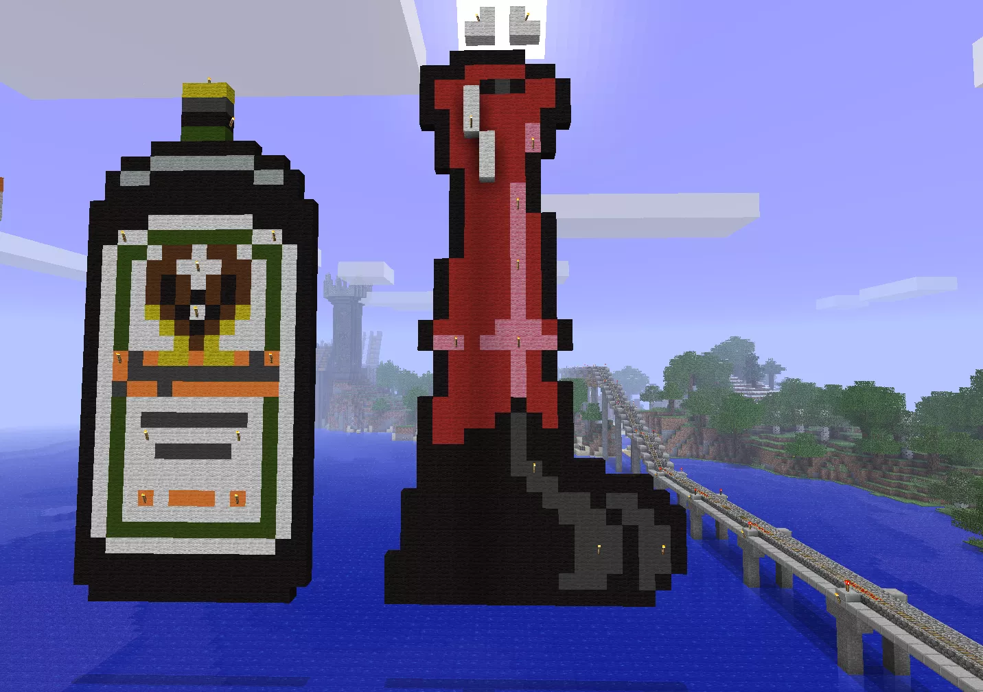 Do I have too much time on my hands? Yes... Was it fun making pixel art of one of my favorite? Also yes!