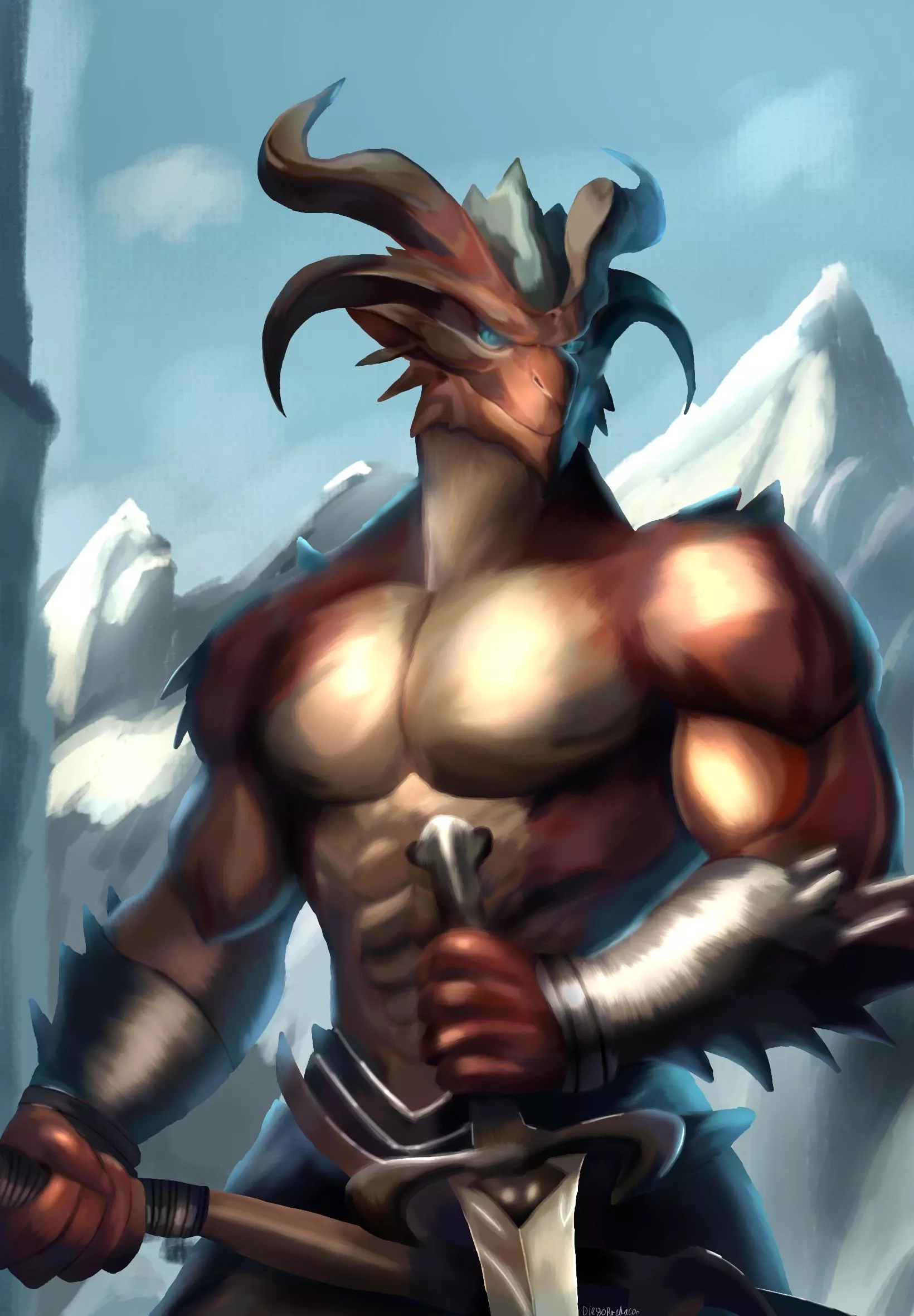 Finally finished this commissions after 14 hours