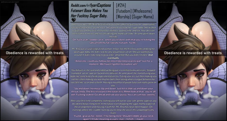 Futanari Boss Makes You Her Fucktoy Sugar Baby. [Futadom] [Wholesome] [Worship] [Sugar-Mama] [Long-Term]  [Art: piroguh] [IyariCaptions]