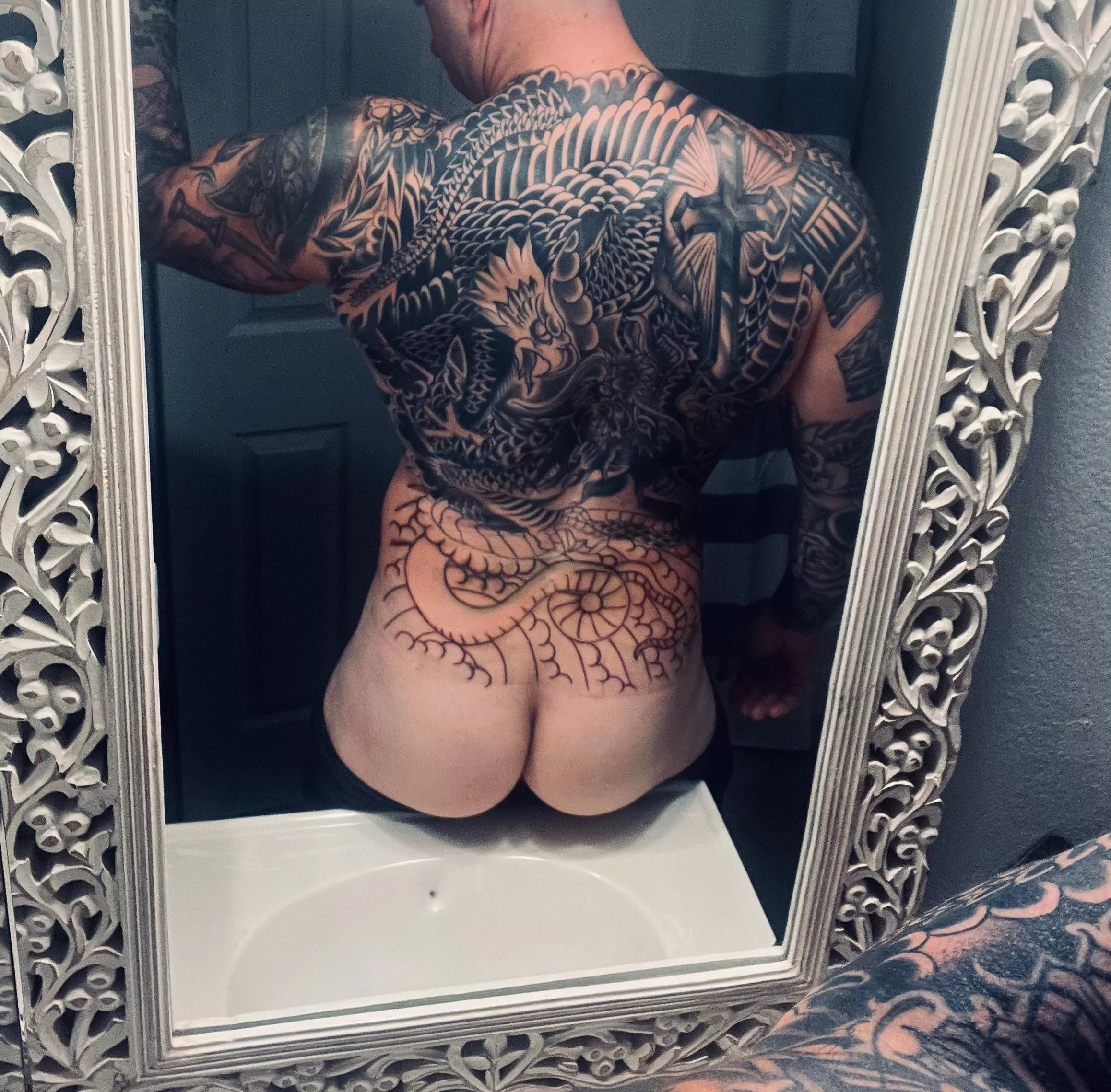 How’s my back looking to you?