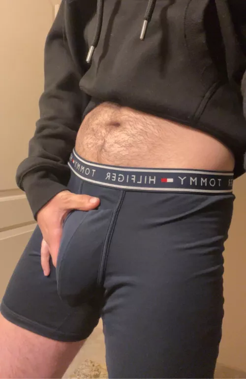 How’s the bulge on the Hilfigers?