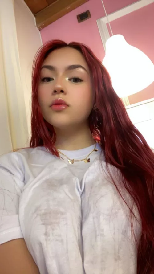 I hope you can see how my nipples get hard!