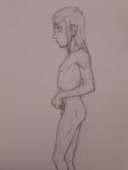 I like disheveled twinks (art by me, sketch comms open)