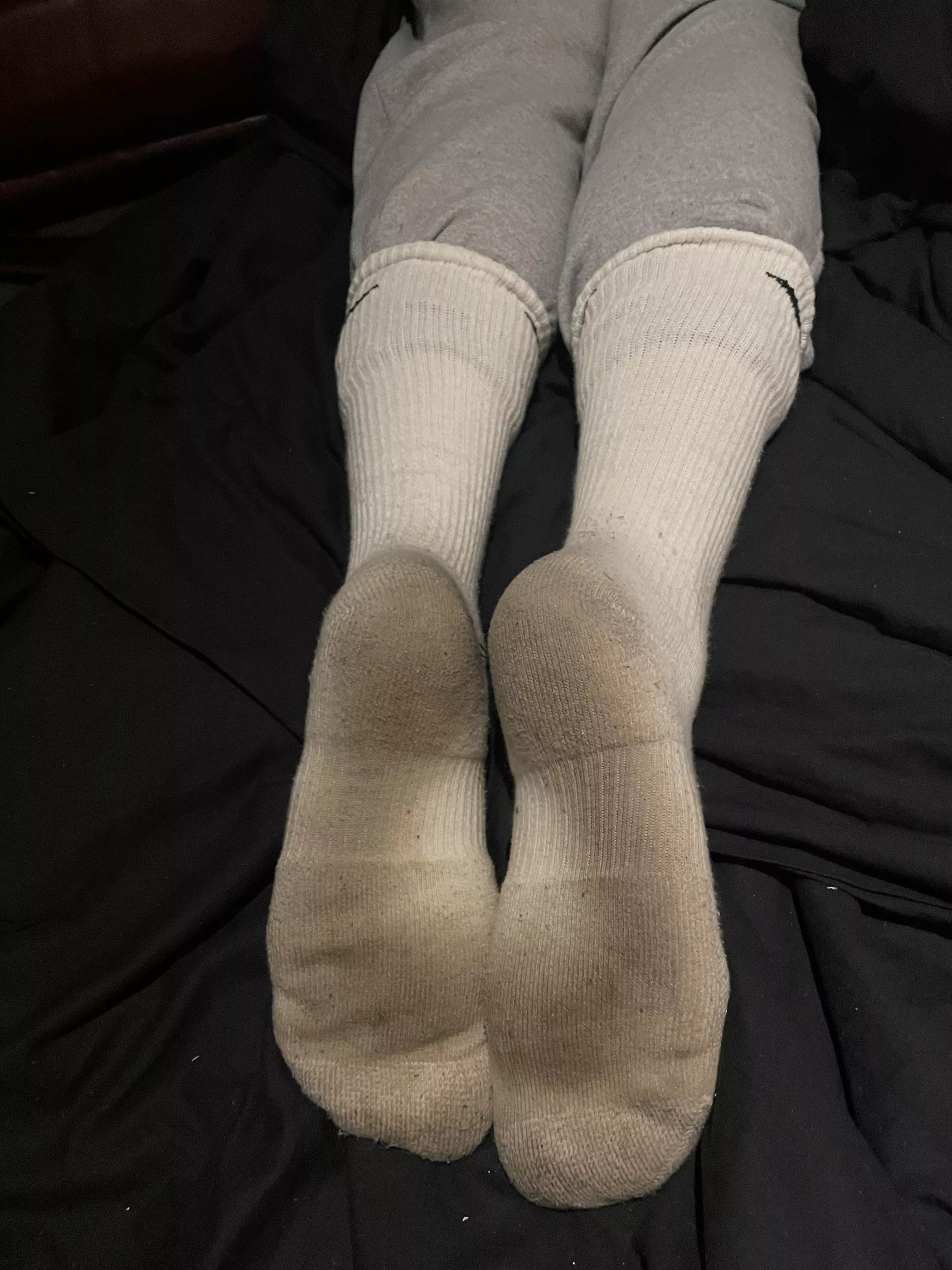 I wore my Nike crew socks 13 days… they are so disgusting 🤢