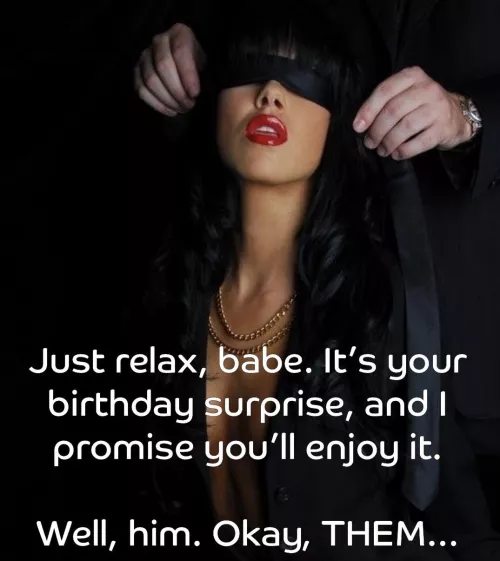 Maybe she’ll share with you afterwards…😋🤞