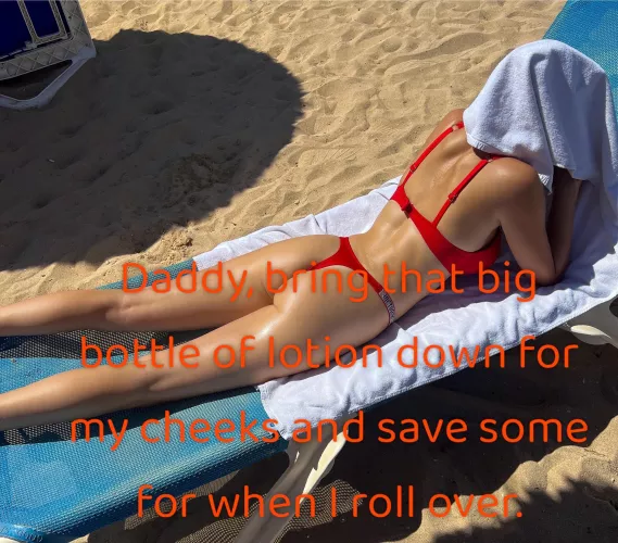 Me (19y, petite) with my red Victoria’s Secret :)