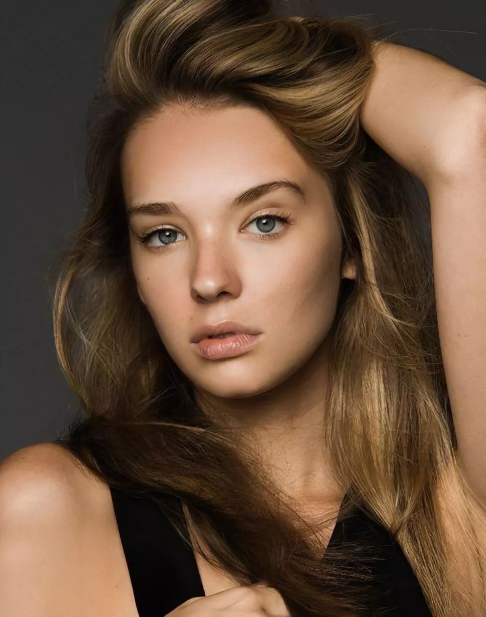 Morgan blonde and blue