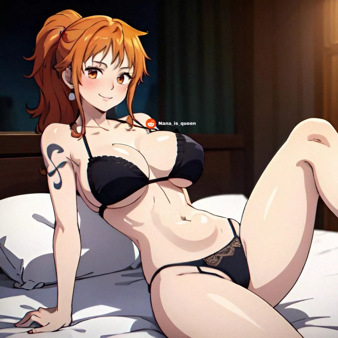 Nami is craving for a big cock