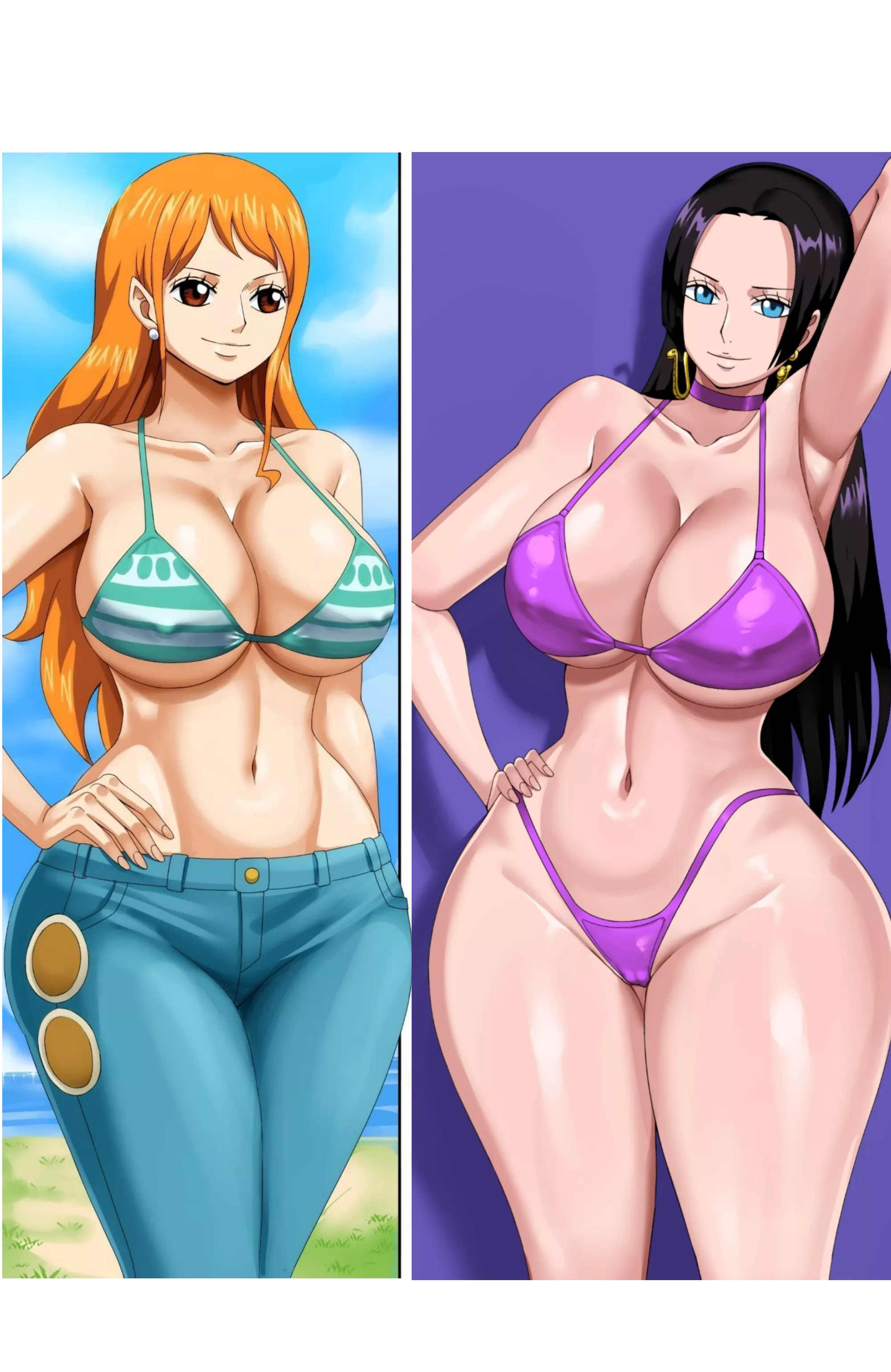 Nami Vs Boa, You Can Only Pick One for the Night so Who Will it be?