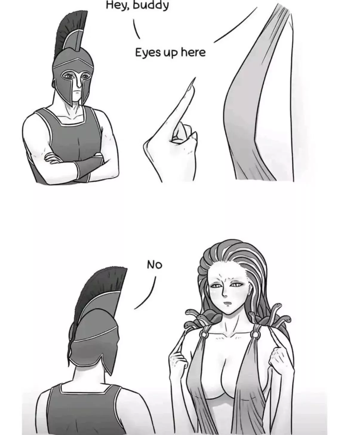 Not Going to Turn to Stone Today Mo- I mean Medusa