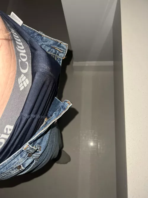 Only noticable in my underwear