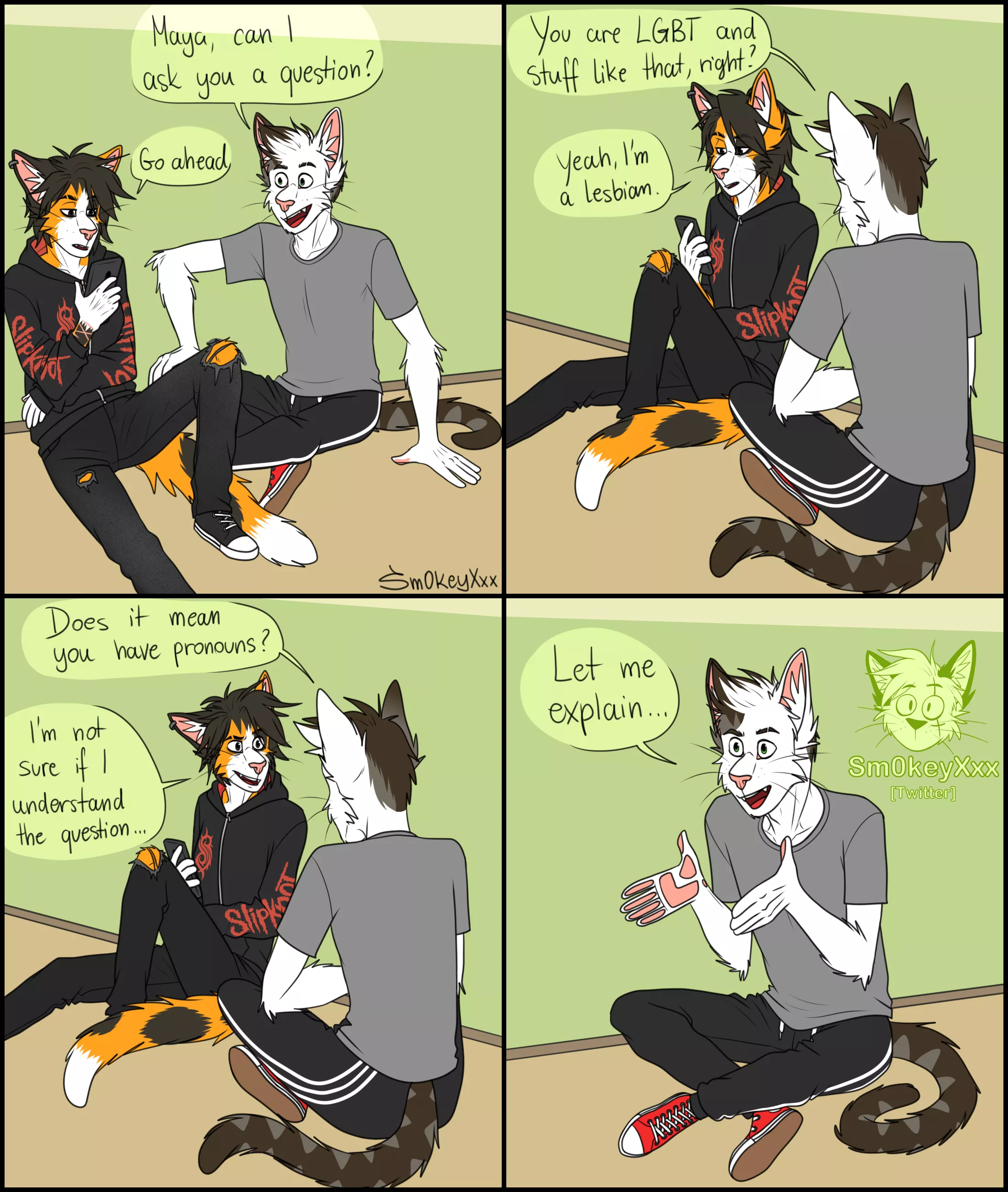 Pronouns (art by me)