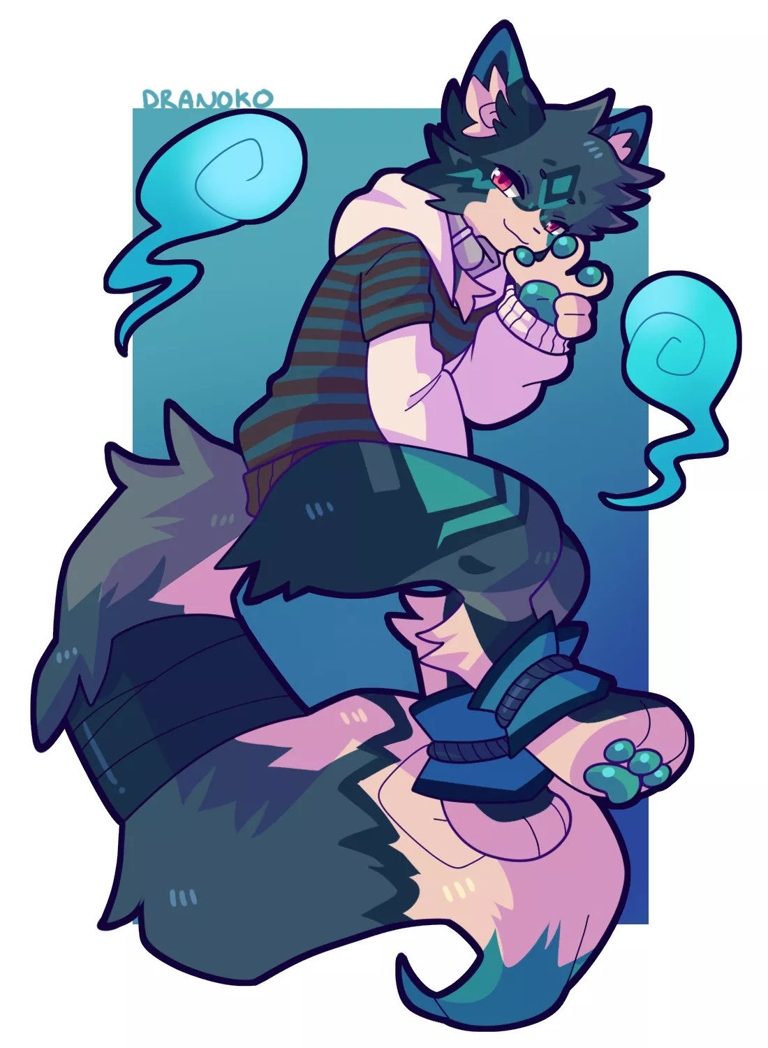 Proud of the pose (Art by me!)