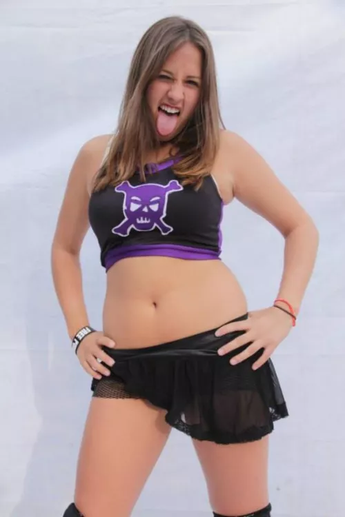 Sarah Logan back in her Indy days as Crazy Mary Dobson