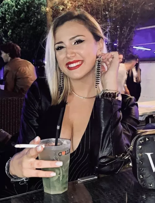 She loves that you’re so accepting of her being a smoker