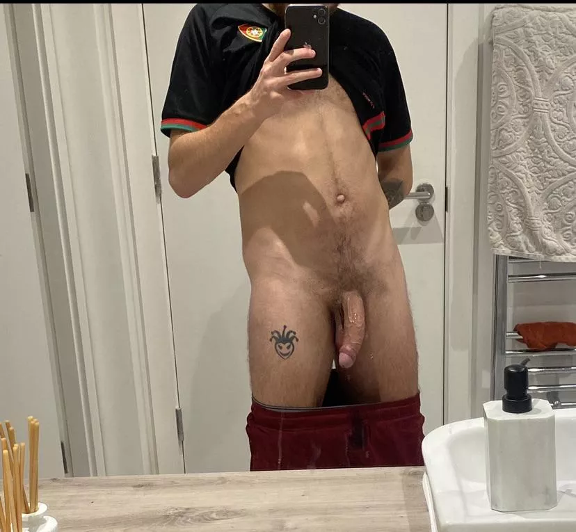 Taken just after I gave a facial lol