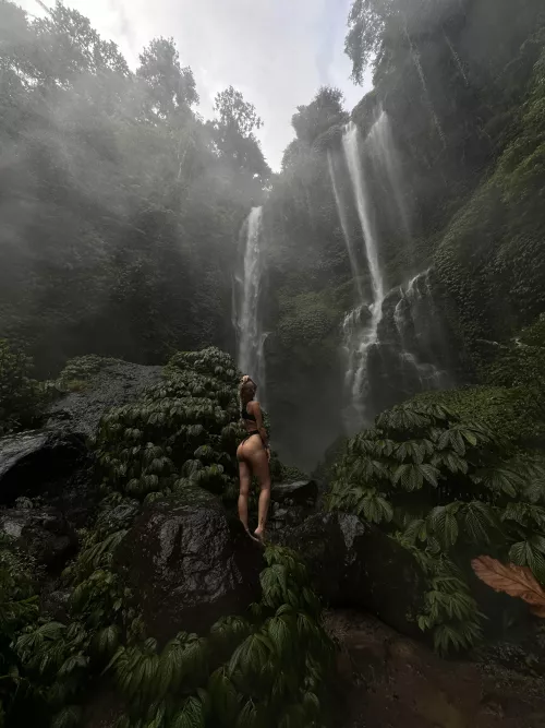 The two of us will be in the tropical forest