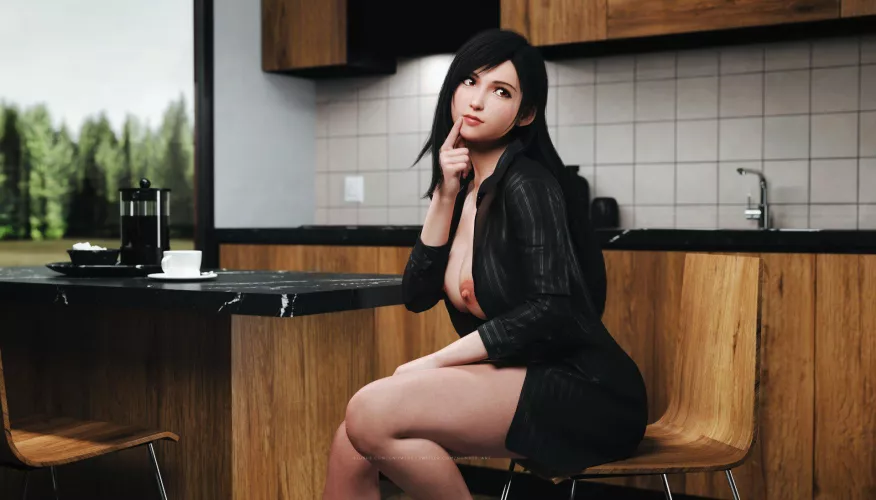 Tifa Thinking in Kitchen (nome02_art) 