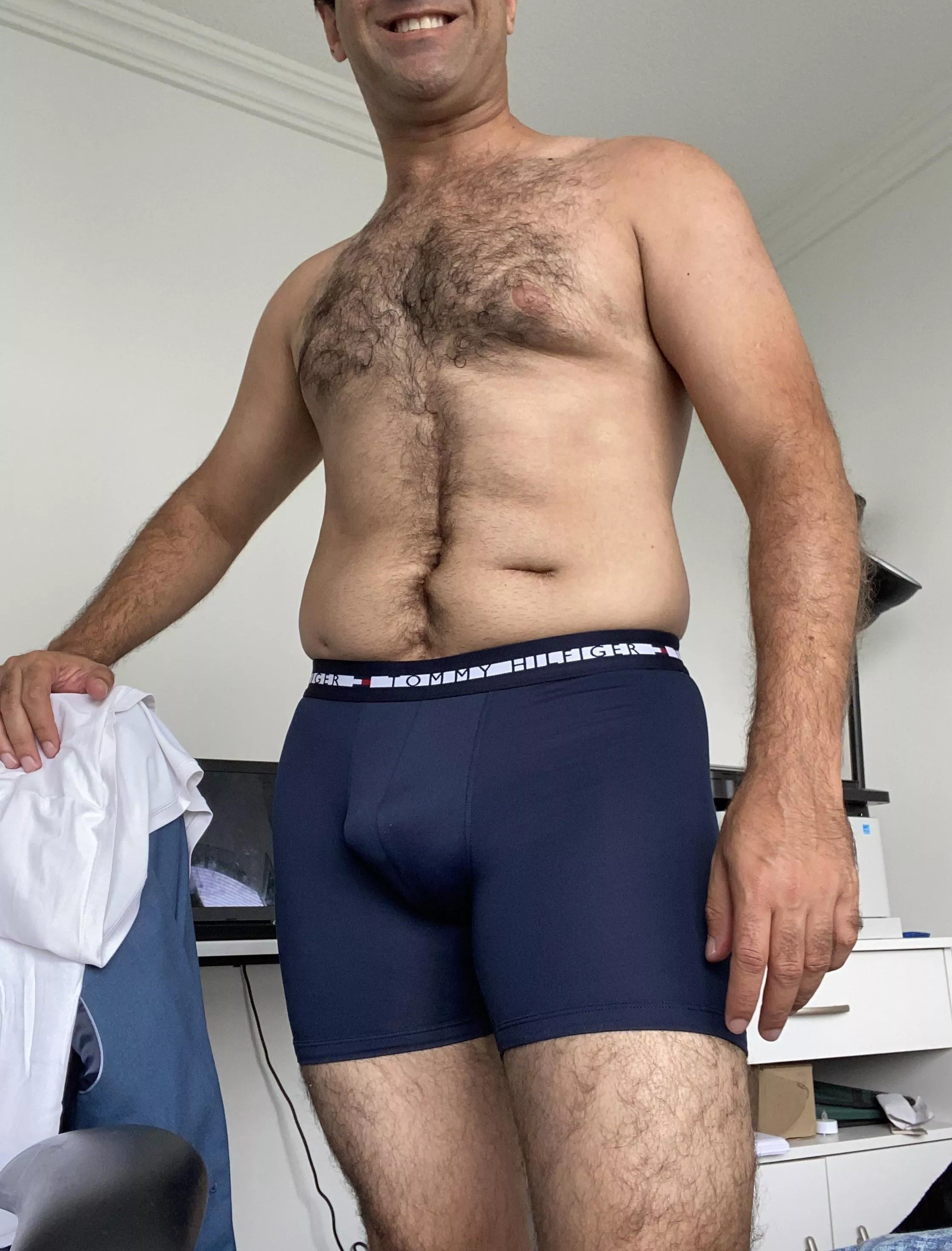 Too hot in the office for clothes