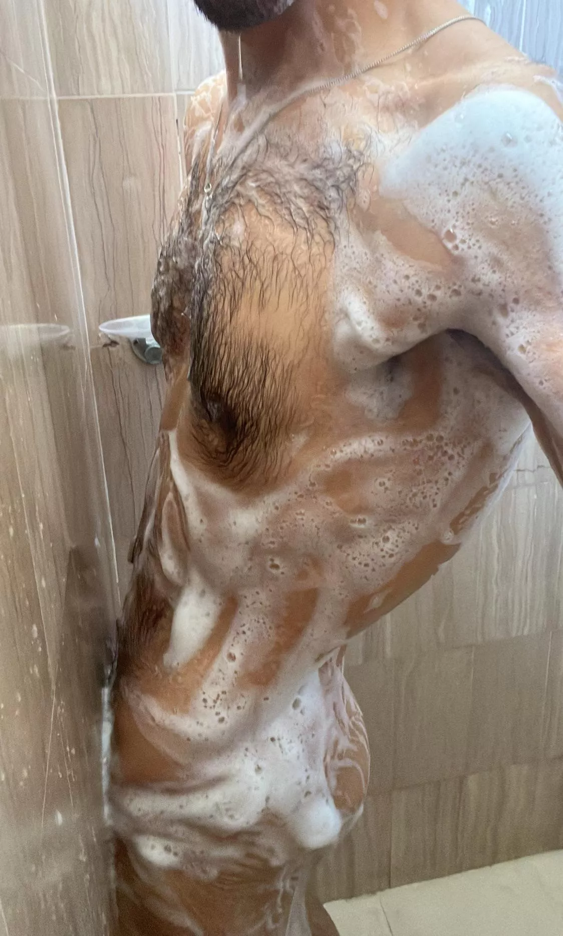 Wanna scrub my back?