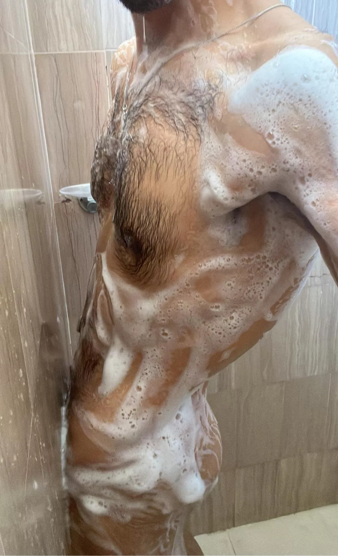 Wanna scrub my back?