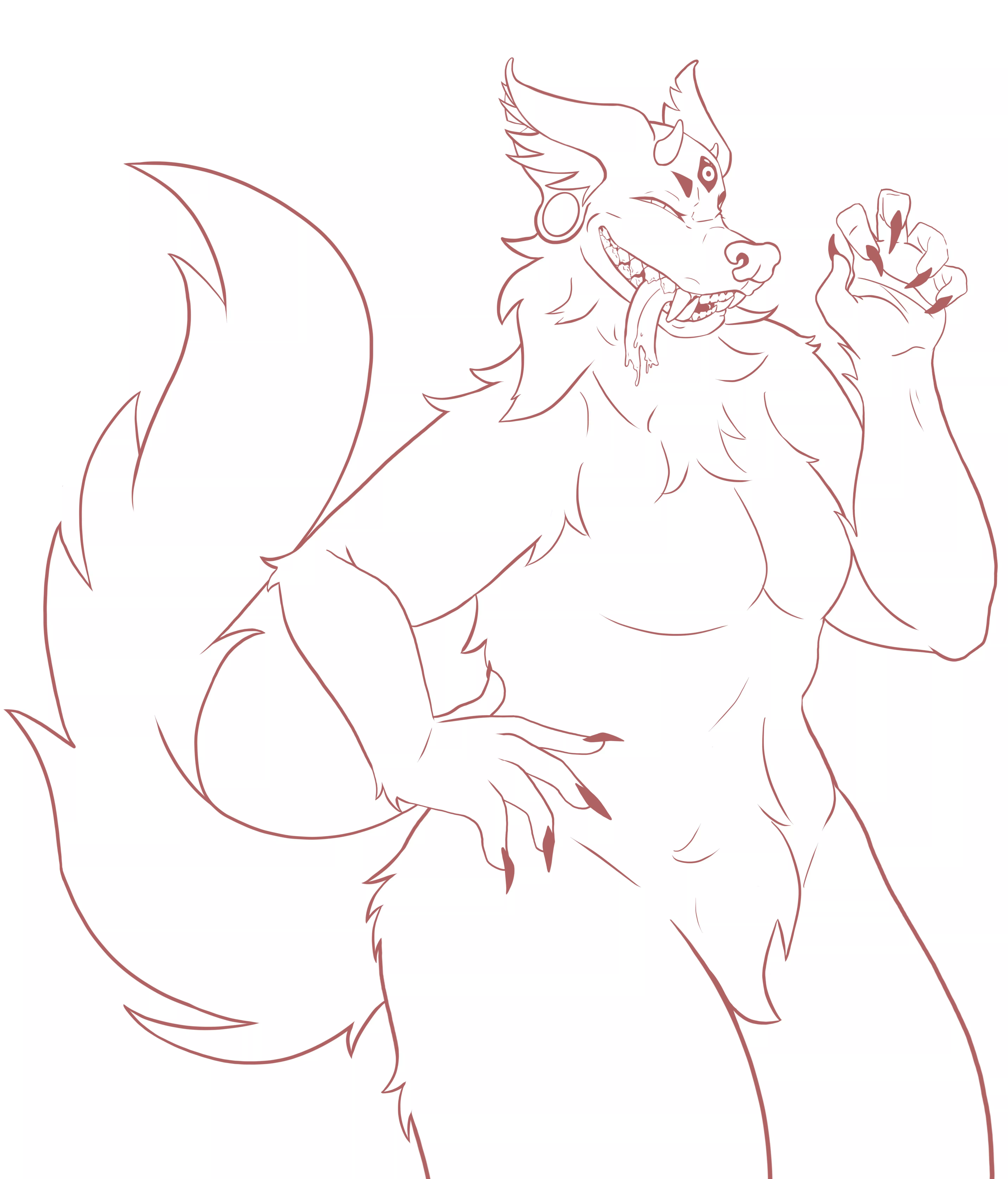 wanted to make a sona with a big mouth, not based on any animal in particular though. thoughts?