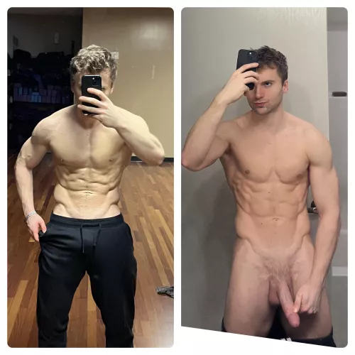 What the gym gets to see vs what you get to see