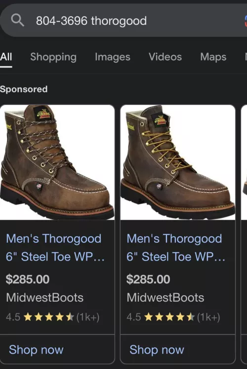 What’s the difference between these two Thorogoods? Both advertised as 804-3696 and they have the same exact description on Midwest Boots.