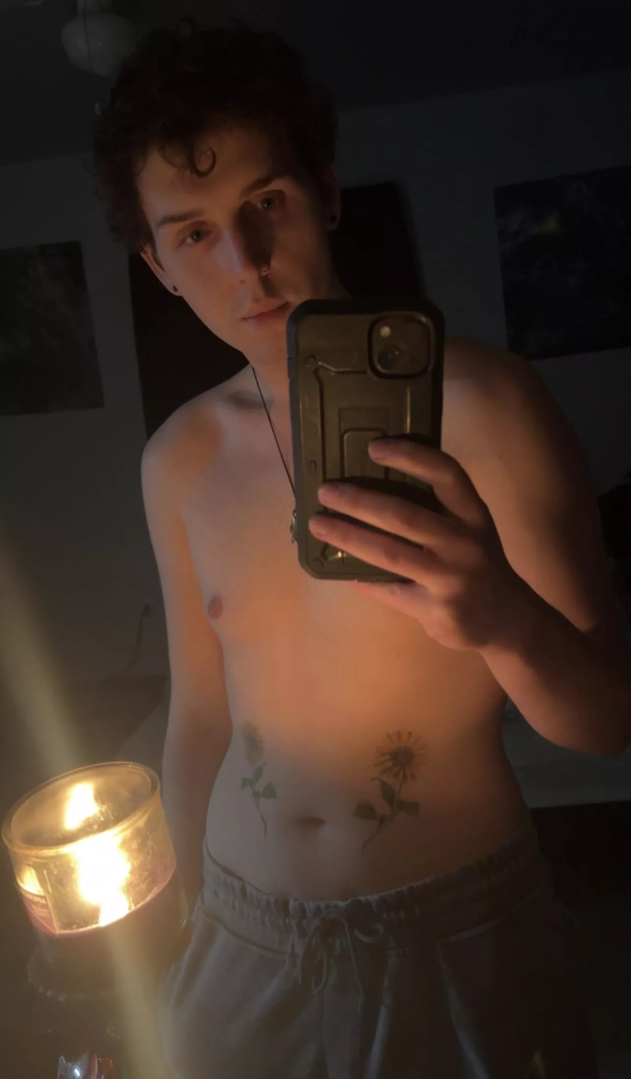 Who doesn’t love a little candle lighting? :)