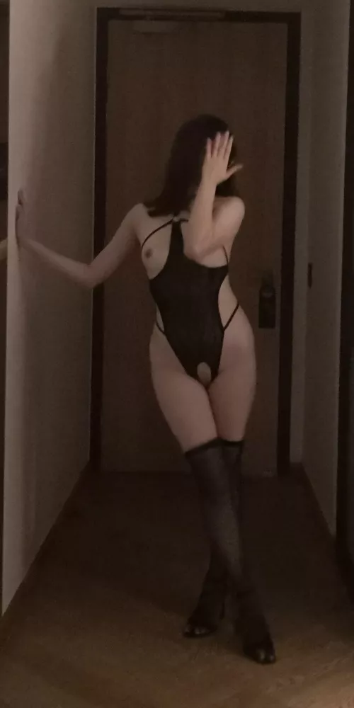 Wife dressing to impress