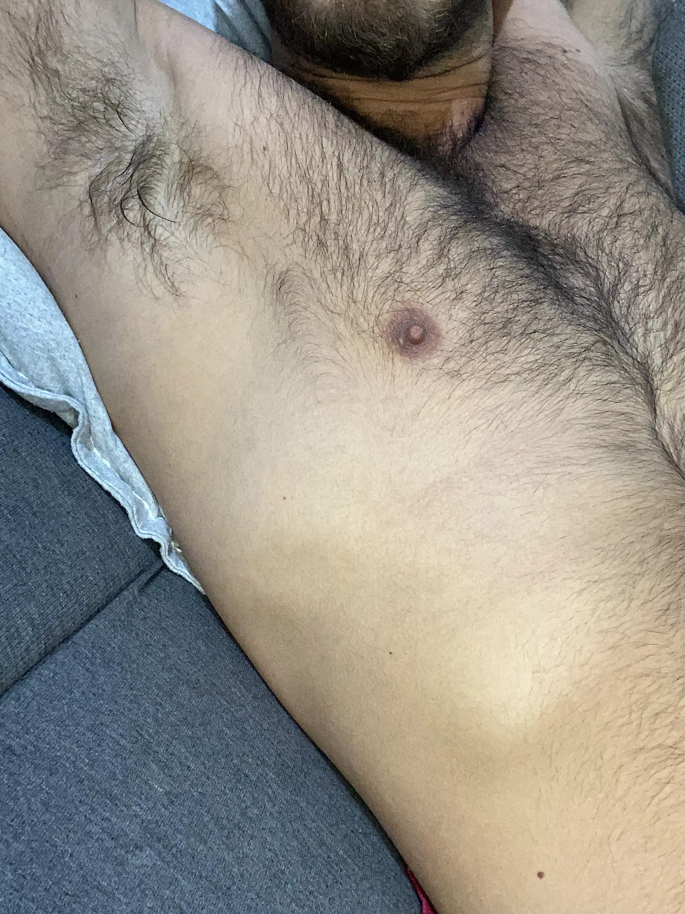 Would you cum on my arm pit ?